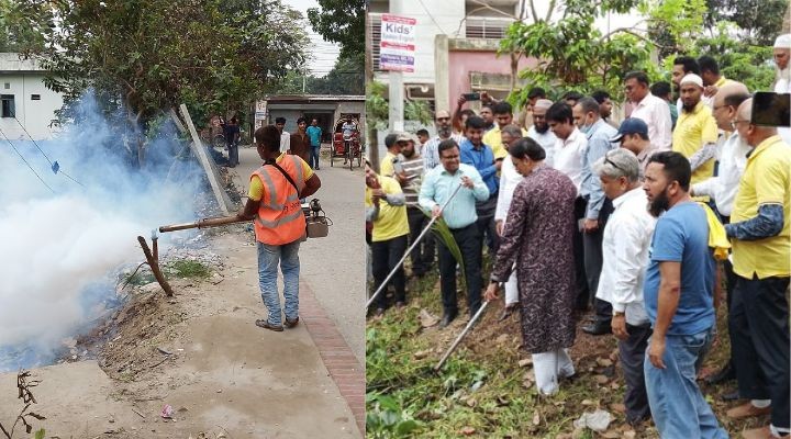 ফরিদপুর পৌরসভার উদ্যোগে পরিচ্ছন্নতা অভিযান শুরু